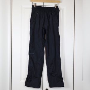 MARMOT Full Zip Nylon Waterproof Rain Pants XS